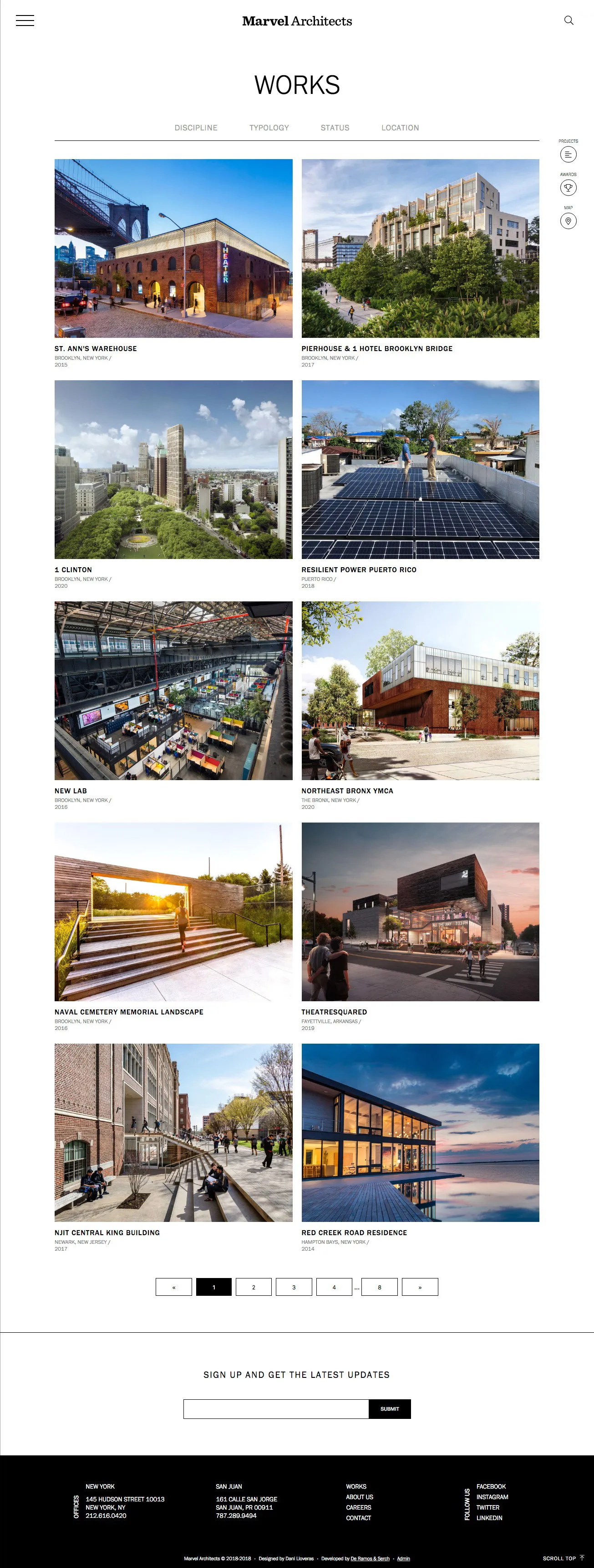 Marvel Architects - Intranet a medida para empresa de arquitectura