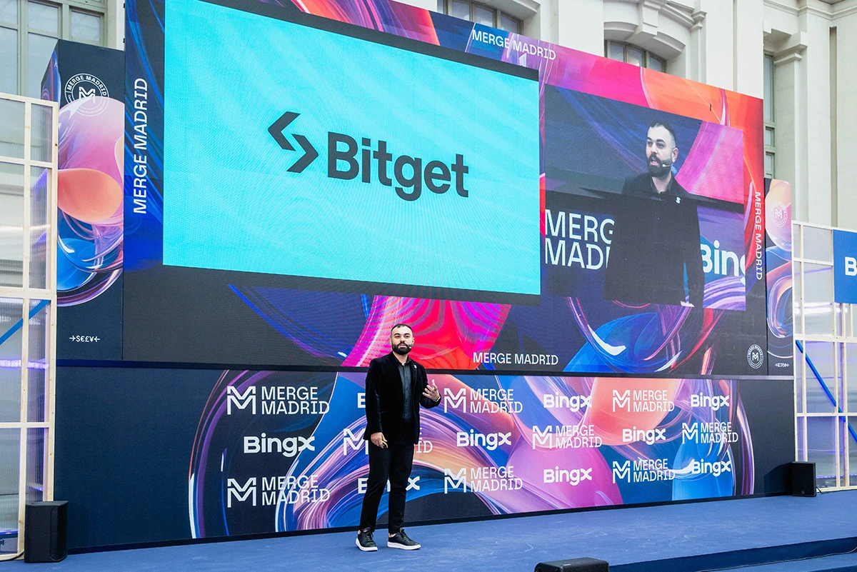Merge Madrid - Branding para convención de Web3 y Blockchain